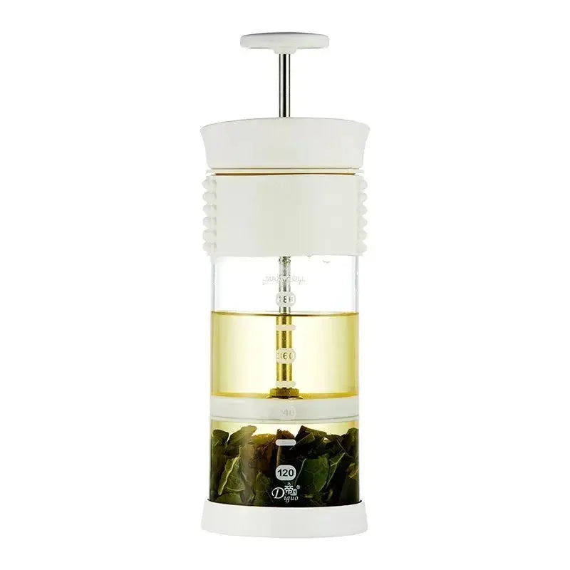 Teapot-Style French Press with Coffee Infuser and Brewing Tools