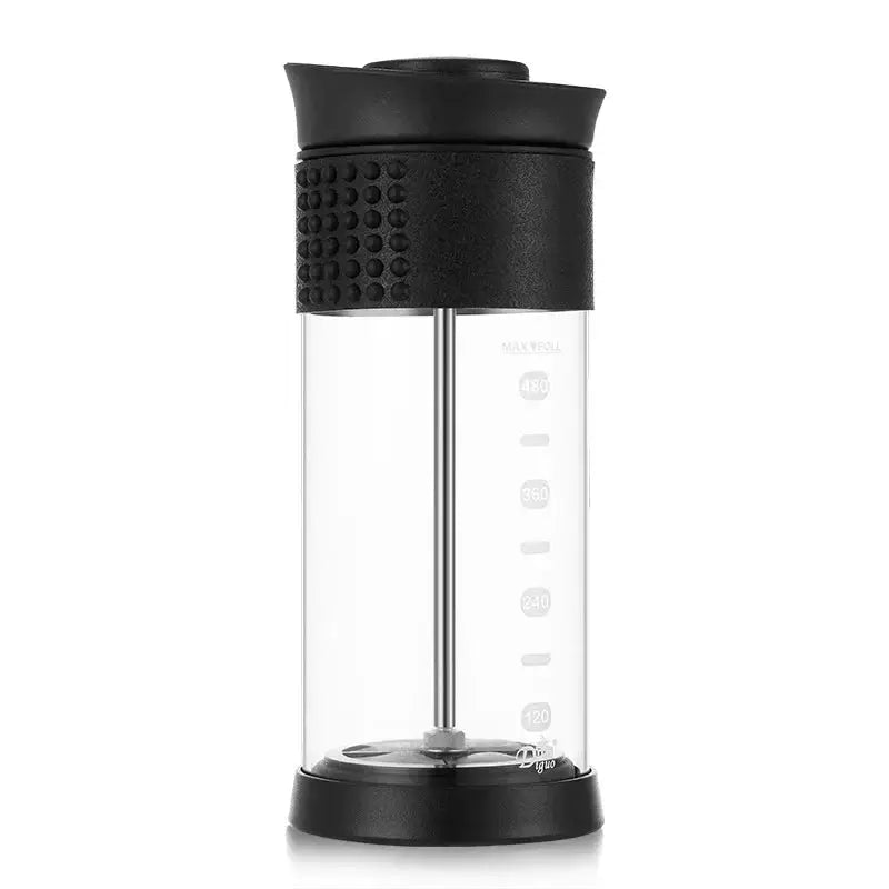Teapot-Style French Press with Coffee Infuser and Brewing Tools
