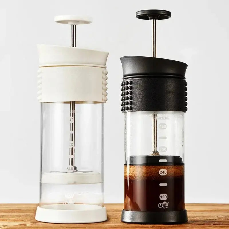 Teapot-Style French Press with Coffee Infuser and Brewing Tools